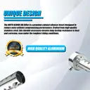 Moto Genius Universal For Bike Universal For Bike Slip-on Exhaust System  (Stainless Steel)