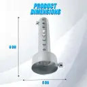 Moto Genius Universal For Bike Universal For Bike Slip-on Exhaust System  (Stainless Steel)